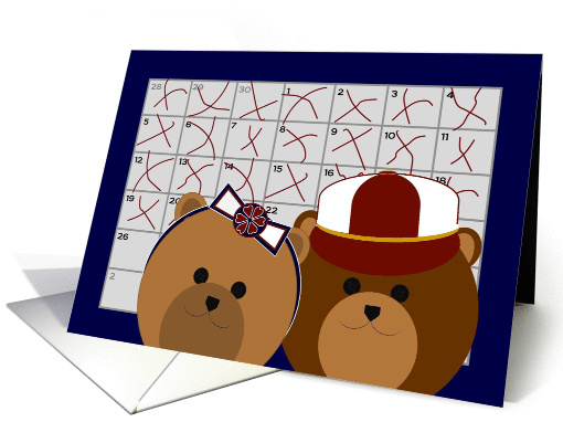 Calendar Counting Down! - For Fun-Loving Grandkids card (1099770)