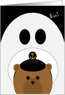 Missing Son Halloween Card - FROM Navy Enlisted/Male & Ghost card