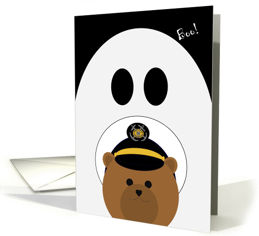 Missing Daughter Halloween - FROM Coast Guard Enlisted Male card