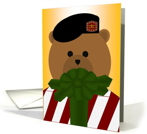 Best Christmas Gift is You In My Life - To Army Soldier card (1136982)