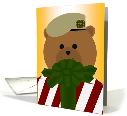 Best Christmas Gift is You In My Life - To Army Ranger card (1137010)
