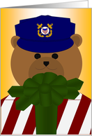 Best Christmas Gift is You In My Life - To Coast Guard Coastie card