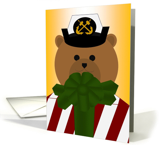 Best Christmas Gift is You In My Life - To Navy Chief Female card
