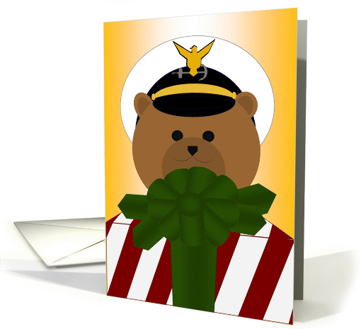 Best Christmas Gift is You -To Coast Guard Officer Dad card (1137740)