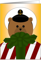 Best Christmas Gift is You -To Navy Enlisted Sailor - Dad card