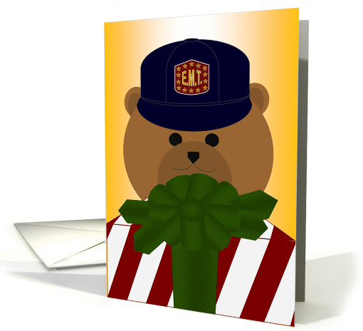 Best Christmas Gift is You In My Life - To Brother/E.M.T. card