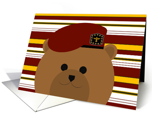 Thank You for Your Service - Army Airborne Soldier card (1143100)