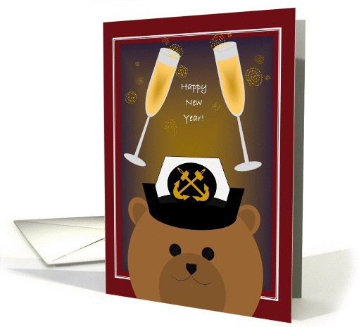 Happy New Year! To Navy Chief - Female card (1148558)