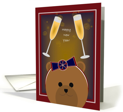 Happy New Year! To Your Daughter You Miss card (1148840)
