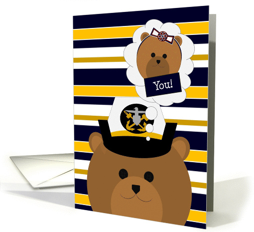 Navy Officer/Female - Daughter, Feel Better Soon! card (1154096)