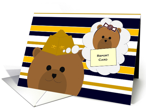 Navy Pilot - Kudos to Daughter for Report card (1154148)