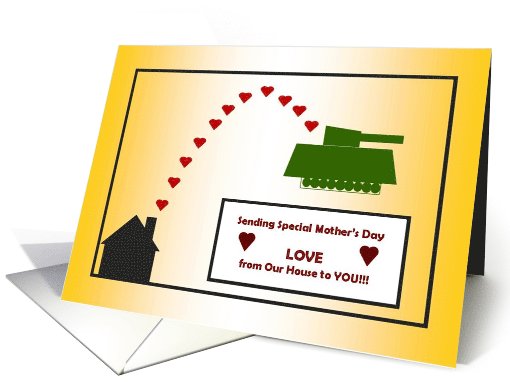Happy Mother's Day - To Deployed Army or Marine Mom card (789747)