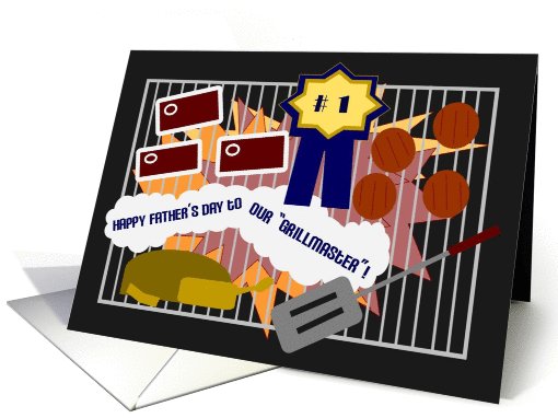 Happy Father's Day to our Grillmaster! card (792090)