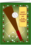 Happy Father’s Day to my Favorite Coach! - baseball card