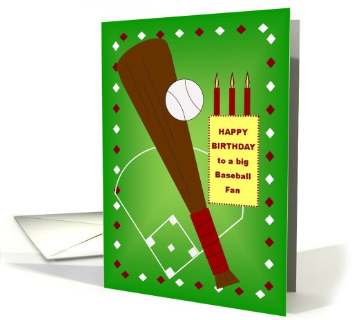 Happy Birthday to a big Baseball Fan! - baseball card (792499)