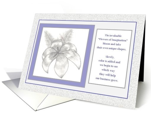Flowers of Imagination card (792552)