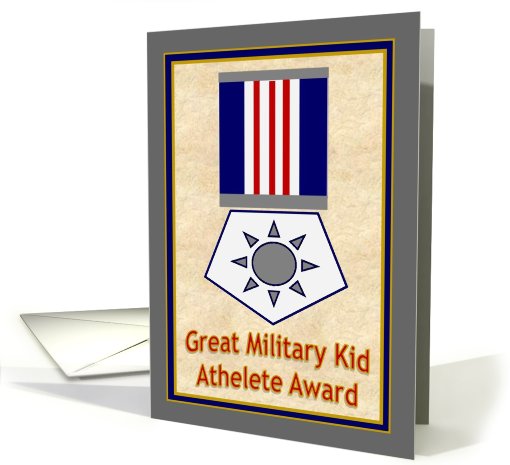 Red Star Military Kid Top Athelete Award! - Thank You from... (801331)