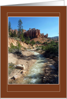 HooDoos & Stream - Blank Card