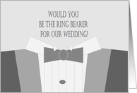 Would You Be A Ring Bearer in Our Wedding? Invitation card