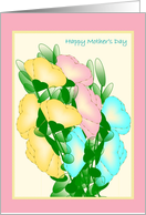 Happy Mother’s Day -Across the Miles, Sweet peas. card