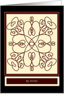 Dancing Heart Be My Love card