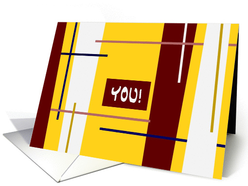You Always Surprise Me! Thank You card (887301)