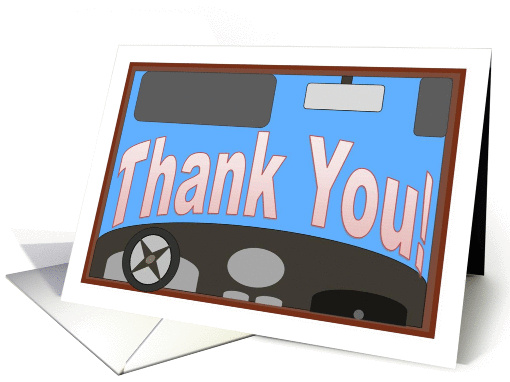 Driver's Ed Instructor Thank You! card (893007)