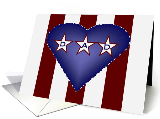 True Blue Dad - Happy Father's Day card (897584)