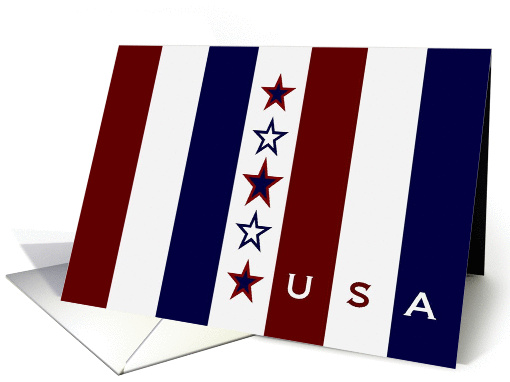 USA - Blank card (897785)