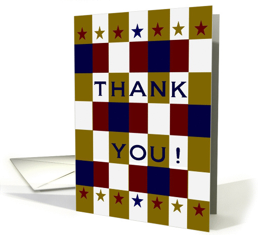 Thank You for Your Service for Military card (897855)