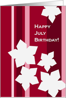 Happy July Birthday! card