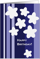 Happy September Birthday! - Aster Wisdom & Valor card