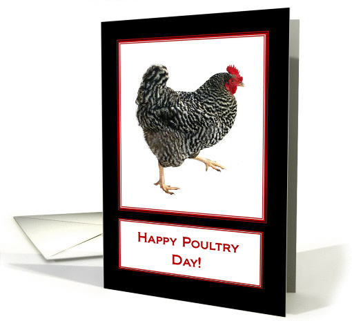 March 19th/Poultry Day - Thinking of You Far Away card (902182)