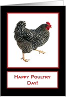 March 19th/Poultry Day - Thinking of You Far Away card