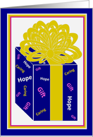Donation in Your Honor - Happy Birthday card