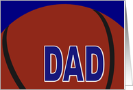 Basketball Father/Dad - Father’s Day card