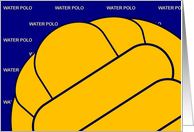 Water Polo Congratulations Card