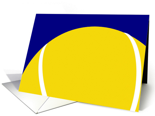 Tennis Themed Blank card (906432)