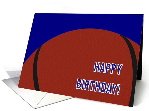 Complimentary Basketball Birthday Wishes for Daughter card (908318)