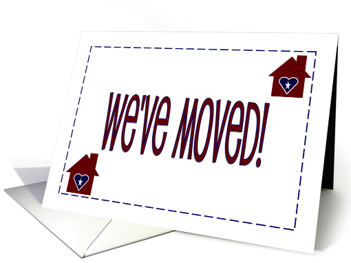 We've Moved - Military New Duty Station card (908398)