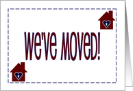 We’ve Moved - Military New Duty Station card
