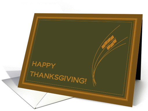Happy Thanksgiving - From All of Us card (908689)
