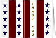 Home Front Stars and Stripes - For Your Military Family’s Service card