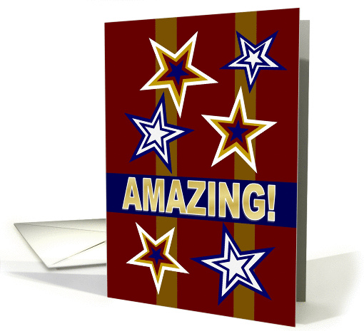 Amazing Military Kid Birthday Card from Deployed Parent card (908974)