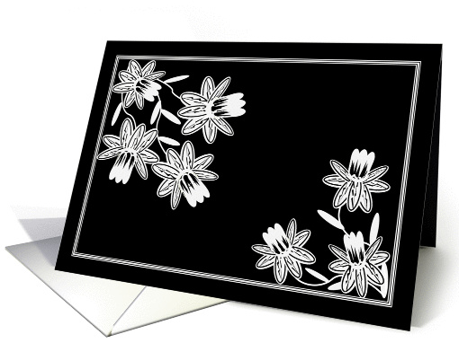 Classic Jacobean Floral - Deepest Sympathies card (916746)