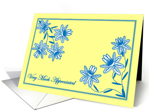 Thank You for Listening to Me - Jacobean Garden card (916790)