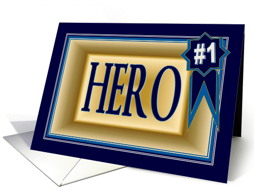 Hero - Father's Day Card for Someone Special card (917804)