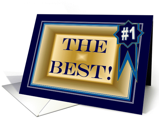 The Best - Congratulations on First Chair card (917847)