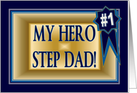 Congratulate Your Step Dad on an Award - Step Dad/Step Father card