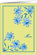 Mom / Mother Hoping Your Days are Sunnier - Feel Better / Get Well card